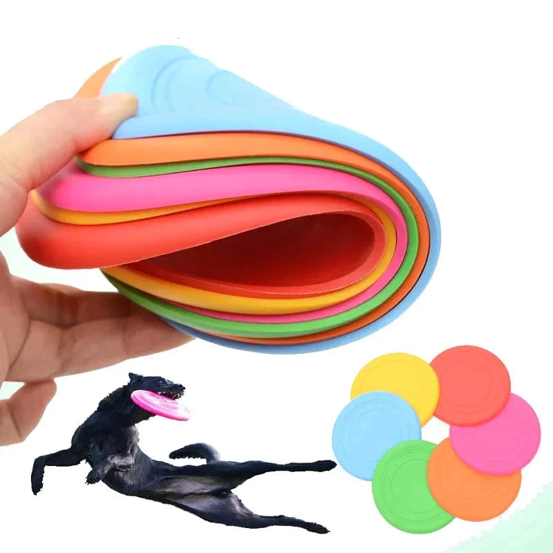 Disco de silicone - brinquedo para pet - Fortbuy