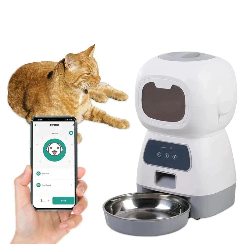 Alimentador Automático para Cães e Gatos - Fortbuy