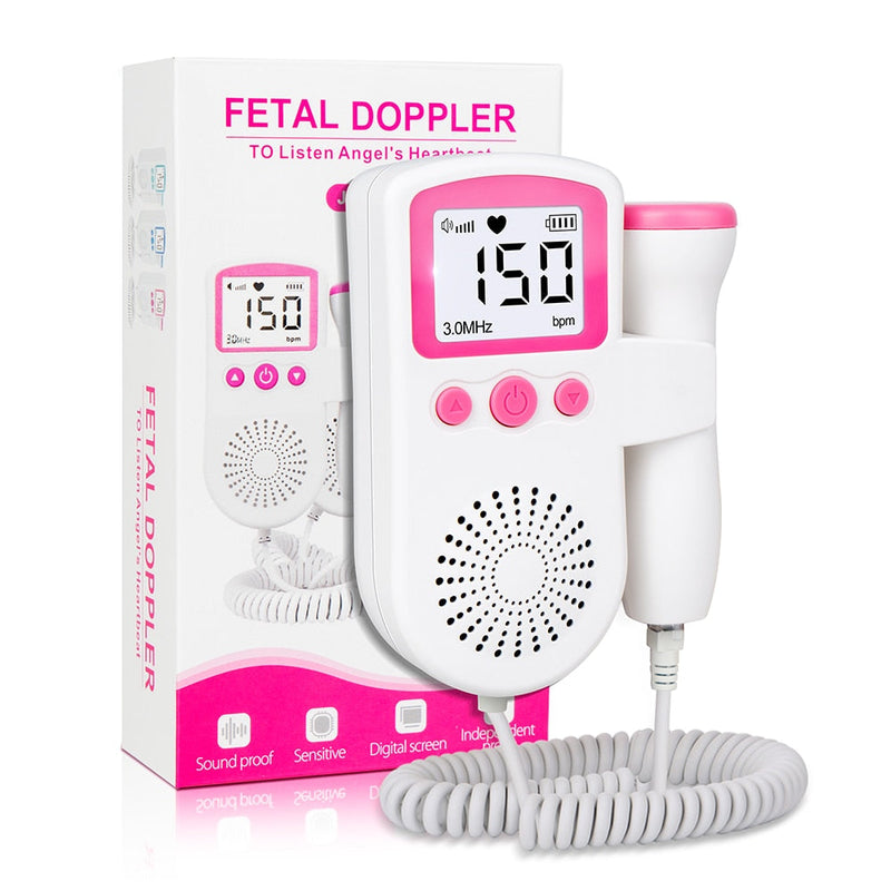 Monitor Fetal - Para ouvir o coraçãozinho do seu bebê - Fortbuy