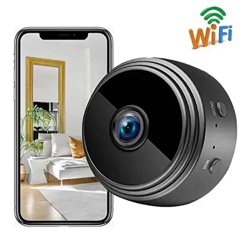 Mini Câmera de Segurança Magnética Wifi FullHD Original